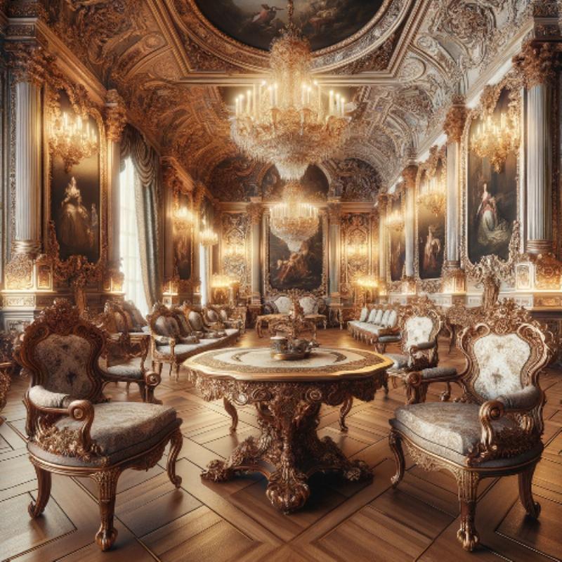 Sculpture ancienne française baroque et rococo, mouvement dramatique et courbes élégantes